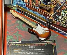Jersey Jack Guns n Roses FENDER Guitar GNR Pinball Machine Mod picture