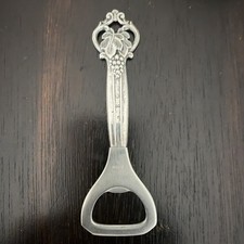 Vintage Danish Sterling Silver Handle Bottle Opener picture