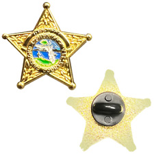 Deputy Sheriff Broward Sheriff's Office Police Lapel Pin Broward County Florida picture