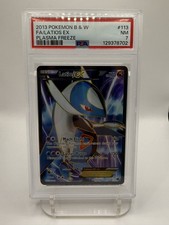 Latios EX (113 Full Art) 113/116 Plasma Freeze Holo PSA 7 picture