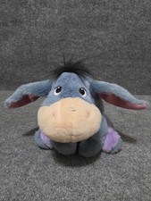 Vintage 1999 Fisher Price Mattel Disney ASK ME MORE EEYORE Talking Plush picture