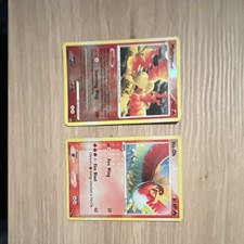 Pokemon TCG Moltres Reverse Holo/Ho-Oh Holo 2-Card Lot picture