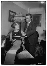 Photo:Lamont c1910s Man Woman Reading Book Portrait Photograph picture