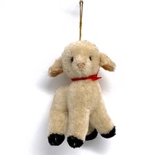 Vintage Little Lamb Plush Ornament picture
