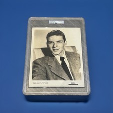 FRANK SINATRA Vintage Autograph 8x10 Photo PSA/DNA Encapsulated Certified picture
