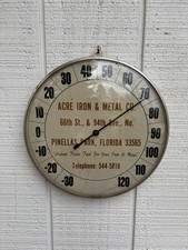 Vintage ACRE IRON & METAL 12