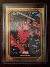 2025 Topps Chrome Deadpool - Comic Book Gold #CB1 Seven Slaughters /50 picture