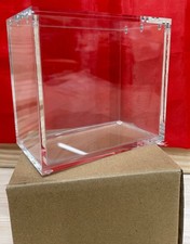 Clear Acrylic Display Box Case Container with Lid for Collectibles Trinkets picture