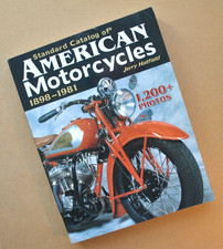 1898-1981 American Motorcycle Book Harley Indian Yale Wagner Metz Jerry Hatfield picture