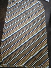 YSL Yves Saint Laurent Vintage Full flat sheet Fieldcrest Stripe picture