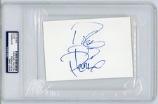 River Phoenix ~ Signed Autographed 1992 Index Card In-Person ~ PSA DNA Encased picture