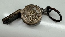 Vtg MacGregor GoldSmith No 6 Brass Whistle Coach Referee Cincinnati Ohio picture