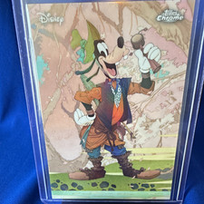 Topps 2026 Topps Disney Chrome Disney Ukiyo-e Goofy Insert Card UK-10 picture