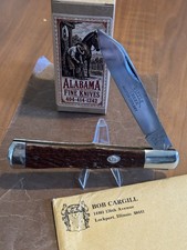 RARE 1989 Bob Cargill CRIPPLE CREEK USA BONE JUMBO SLIM COKE BOTTLE KNIFE 36103 picture