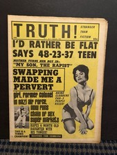 1970 Sept TRUTH Newspaper, Swapping Made Me a Pervert, Brothel/Lesbians (10T) picture