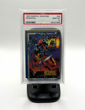 1993 SkyBox Marvel Universe Deadpool #28 PSA 10 GEM MT (INVEST 📈🔥) picture