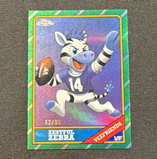 2026 Topps Chrome VeeFriends Zestful Zebra TF-14 Serial Numbered 62/86 picture