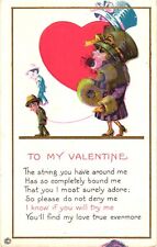 The String You Have Around Me, Completely Bound Me, To My Valentine Postcard picture