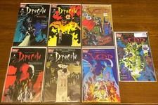 Bram Stoker's Dracula Lot #1-4 & Dracula: Vlad The Impaler # 1-3 Topps Comics picture
