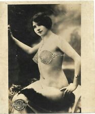 1920s JEAN AGELOU RISQUE MISS MADELEINE 9X7 VINTAGE ORIGINAL PHOTO 144 picture