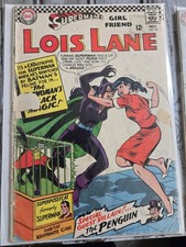 SupermanGirl Friend, Lois Lane #70 and #93 1st app of cat woman in silver age picture