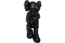 KAWS Holiday Singapore Vinyl Figure Black Blush Brown Grey *BRAND NEW* picture