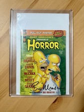 Bart Simpson’s Treehouse Of Horror #7 Australian Small Comic Bill Morrison Auto picture