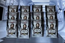 Star War Topps 2023 Chrome Hobby Edition Trading Cards Packs ( 12 Sealed Packs ) picture