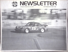 SEARS POINT TIME TRIALS - NEWSLETTER PORSCHE OWNERS CLUB, INC. SEPT /OCT  1982 picture