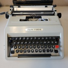 1970s Olivetti Studio 45 Typewriter • Barcelona, Spain • Tested, w/Case - NICE picture