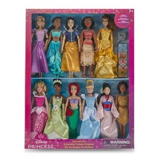 Disney Parks Disney Princess Classic Doll Collection Gift Set 10 1/2'' to 11 picture