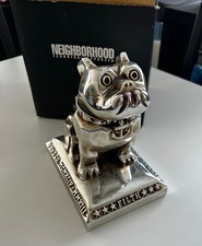 ULTRA RARE NEIGHBORHOOD JAPAN- BOOZE BULL-S C INCENSE CHAMBER IN MET. SLVR picture