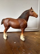 Vintage Clydesdale Mare BREYER Molding Co #83 Chestnut Traditional picture