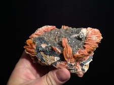 Superb Fluorescent Baryte On Cerussite Weighing 742 Grams picture