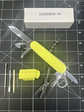 Glow Plus Victorinox Swiss Army Explorer Knife Magnifier Phillips Tweezers picture