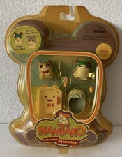 Vintage Hamtaro Big Adventures Figures Dexter And Crappy New Sealed Rare 2000 picture
