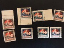 Latvia 1920 Rare Stamp Set with 8 Types, Old Printed Currency, Collectible picture