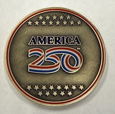 FBI WFO Washington Field Office America 250th Anniversary Challenge Coin picture