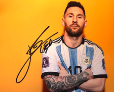LIONEL MESSI Signed Original 8x10