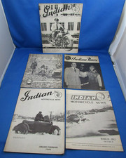 1940's The Indian Motorcycle News 5 Issues Springfield Mass picture