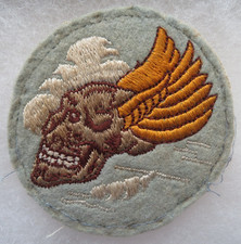 Genuine Authentic WWII US Army 12th Air Force 85th Fighter Squadron Patch picture