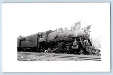 c1950's Denver & Salt Lake Locomotive Train# 303 CO RPPC Photo Postcard picture