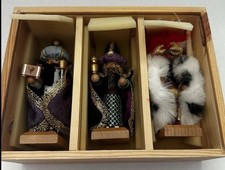 Steinbach Taron Three Wisemen Mini Nutcracker Set Signed Box Limited Edition picture
