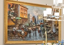 Oil Painting setting Early 19th Century Europe picture