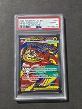 PSA 10 MEGA HAWLUCHA EX 268/217 - ASCENDED HEROES MEGA ATTACK RARE - GEM MINT picture