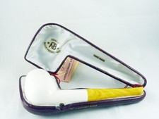 Meerschaum Pipe Andreas Bauer Austria Tobacco pipe pipa pfeife unsmoked vintage picture