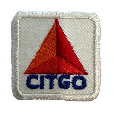 Vintage Embroidered Patch c1970's-80's Citgo Gas NOS picture