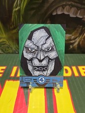 2026 Topps Doctor Doom Original Sketch 1/1 Artist Auto Marco Carrillo picture