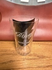 Blatz Brewing Etched Glass Old Early Etched Soda Glass Milwaukee Wi Prohibition picture