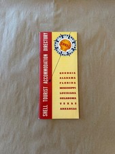 SHELL OIL ACCOMMODATION DIRECTORY GEORGIA FLORIDA TEXAS ALABAMA OKLAHOMA 1947 picture